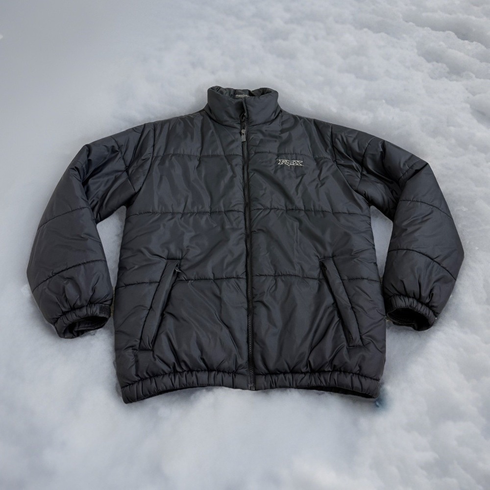Fox Racing Deluxe Men's Large Puffer Jacket RN87775 Full Zip Winter Coat